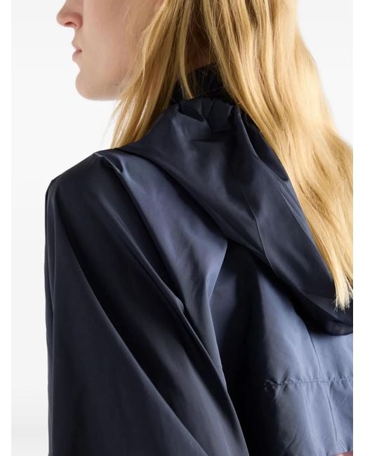 Prada Blue Re-Nylon Blouson Jacket