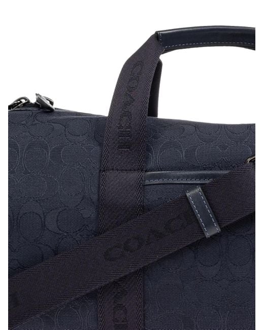 COACH Theo Reisetasche mit Monogramm in Blue für Herren