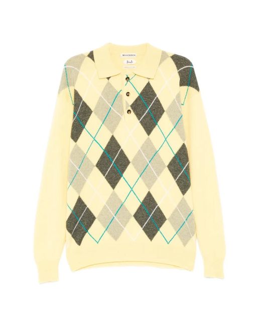 J.W. Anderson Metallic Pull À Losanges