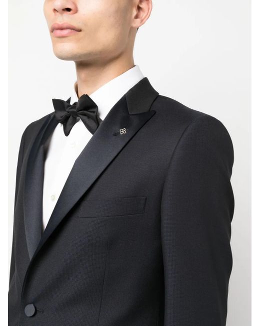 Tagliatore Blue Single-Breasted Suit for men