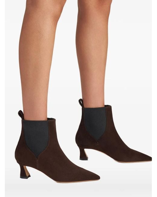 Malone Souliers Brown Bottines Carolyn En Daim