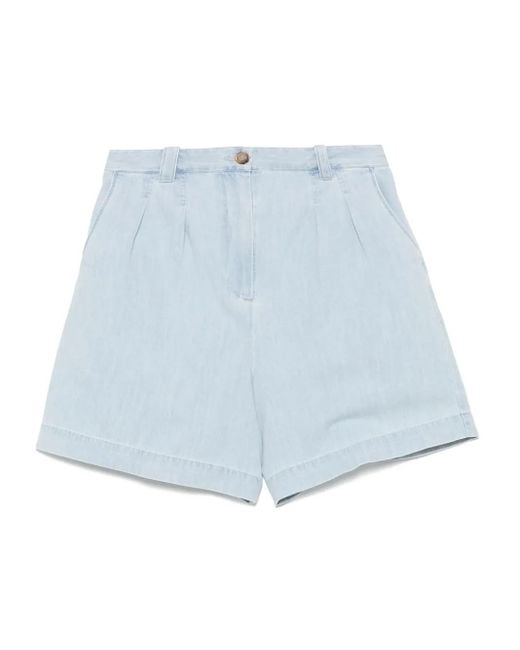 A.P.C. Blue Shorts