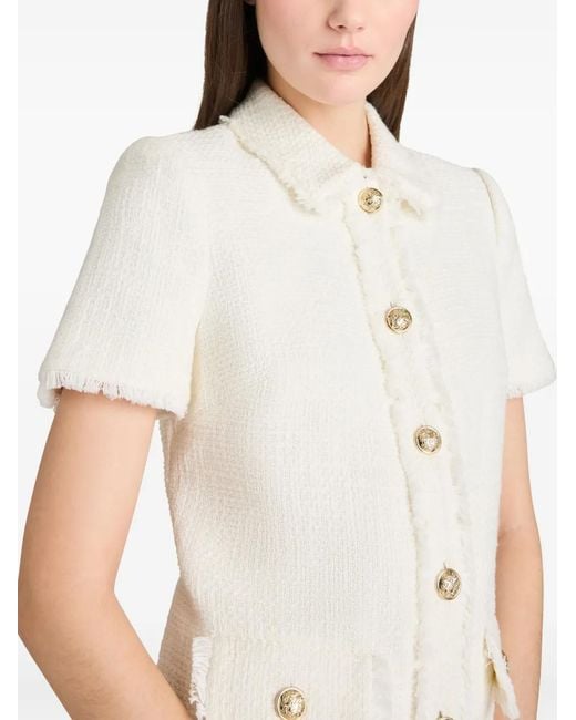 Cinq À Sept White Pammy Mini Dress