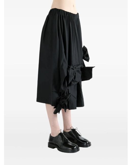 Comme des Garçons リボンディテール スカート Black