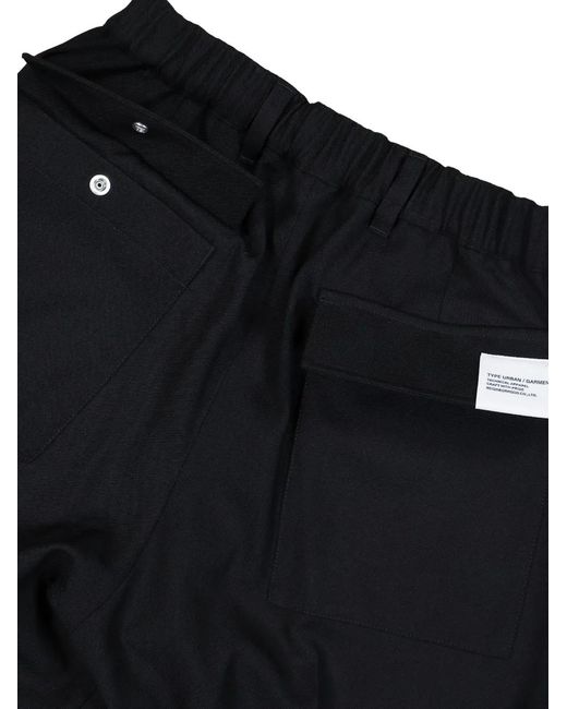 Pantalones Con Bolsillos De Parche Neighborhood de hombre de color Blue
