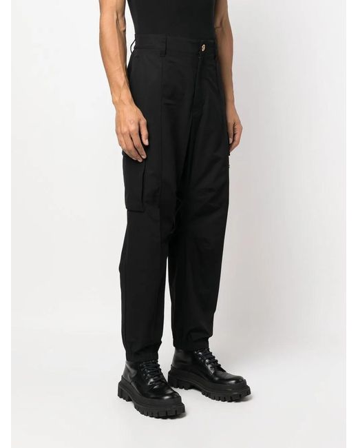 Versace Black Pantalone for men
