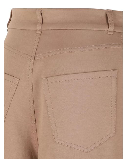 Max Mara Natural Merlot Trousers