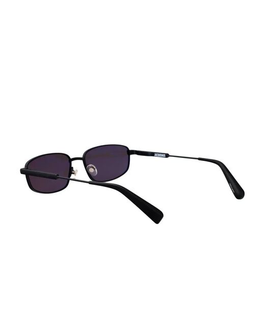 Jacquemus Black Sera Rectangle-Frame Sunglasses