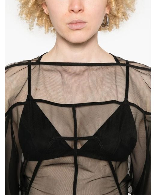 Rick Owens Black Collage T-Shirt