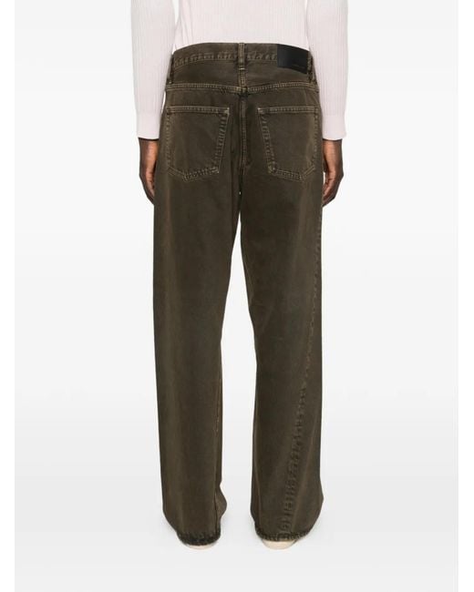 sunflower Gray Wide Twist Jeans for men