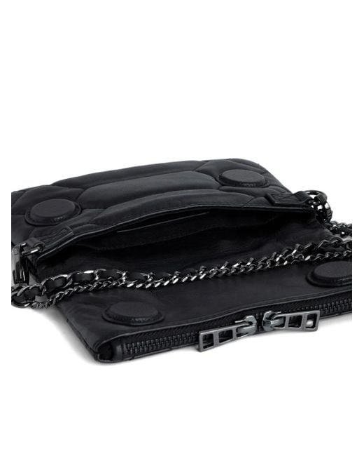 Zadig & Voltaire Black Rock Mini Quilted Clutch