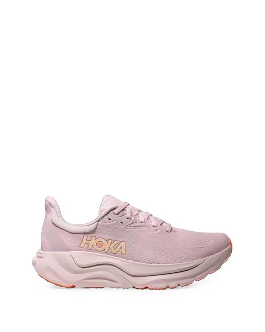 Hoka One One Pink Arahi 8 Sneakers