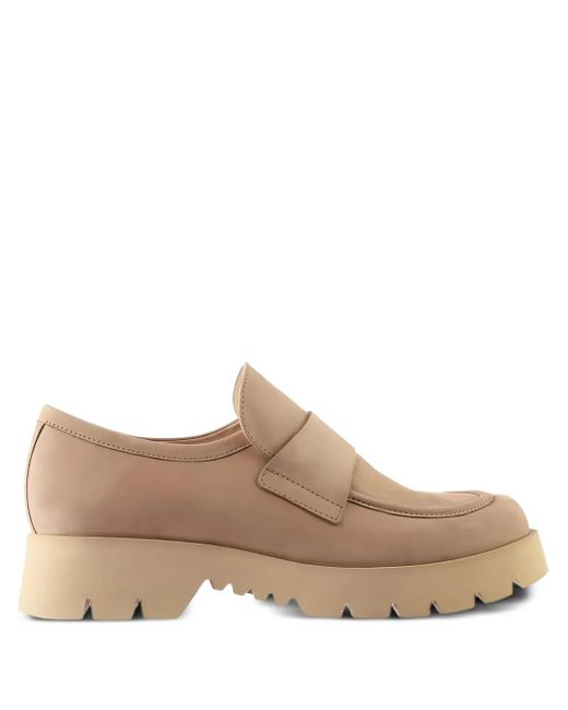 Högl Brown Finn Chunky-Sole Loafers