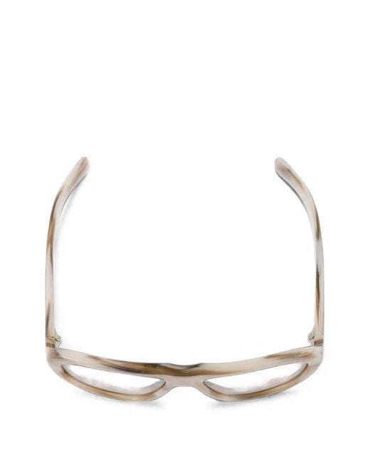 Prada Gray Shadowplay Sunglasses