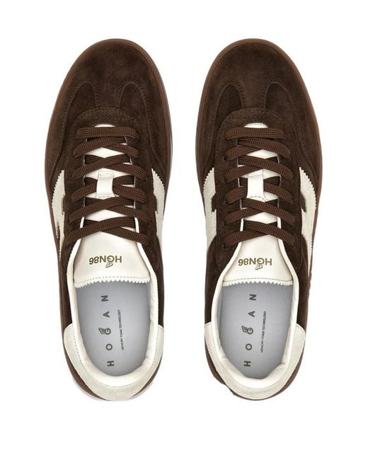 Hogan Brown Cool Sneakers for men