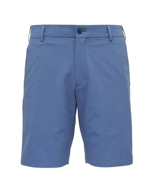 Short À Logo Peter Millar pour homme en coloris Blue