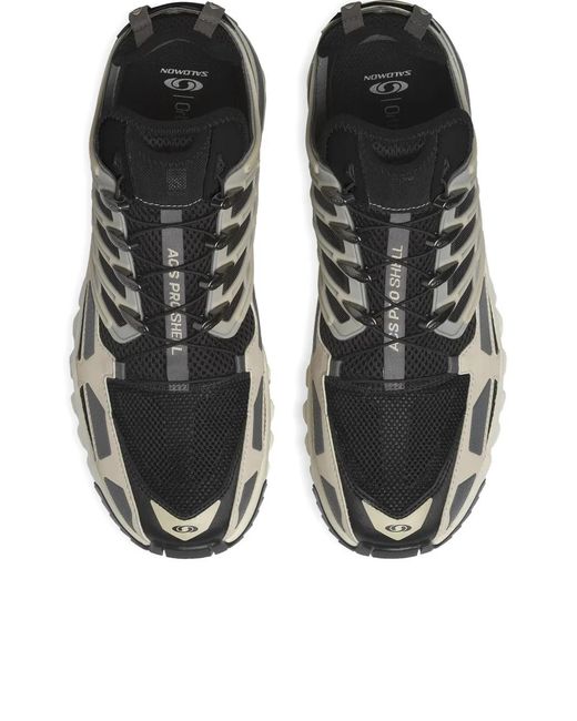 Salomon White Acs Pro Shell Sneakers