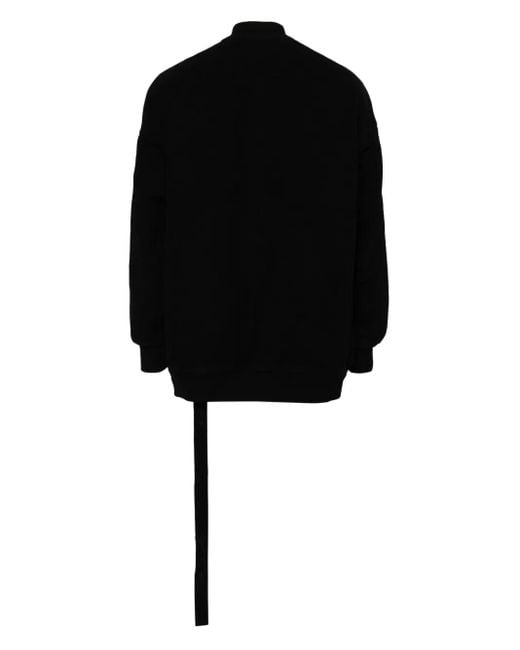 Rick Owens Black Jumbo Flight Jacket for men