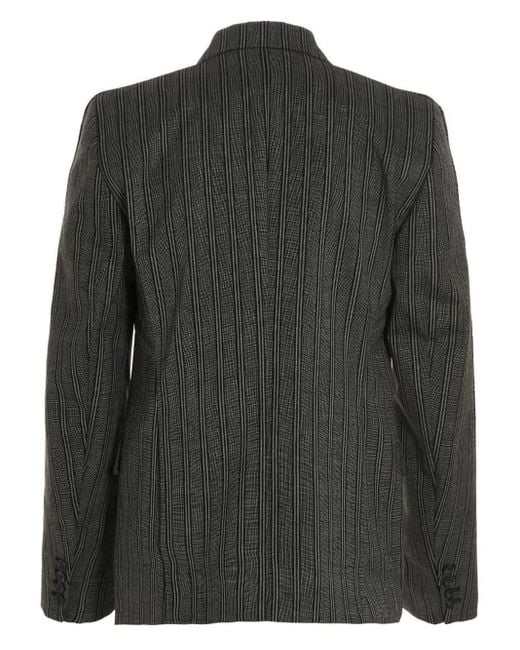 VTMNTS Black Double-Breasted Blazer for men