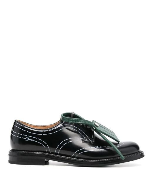 Off-White c/o Virgil Abloh Black X Church's Shannon Derby Shoes