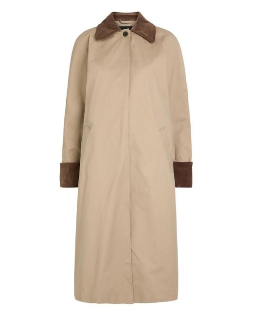 Rails Natural Levy Stretch-Cotton Poplin Coat