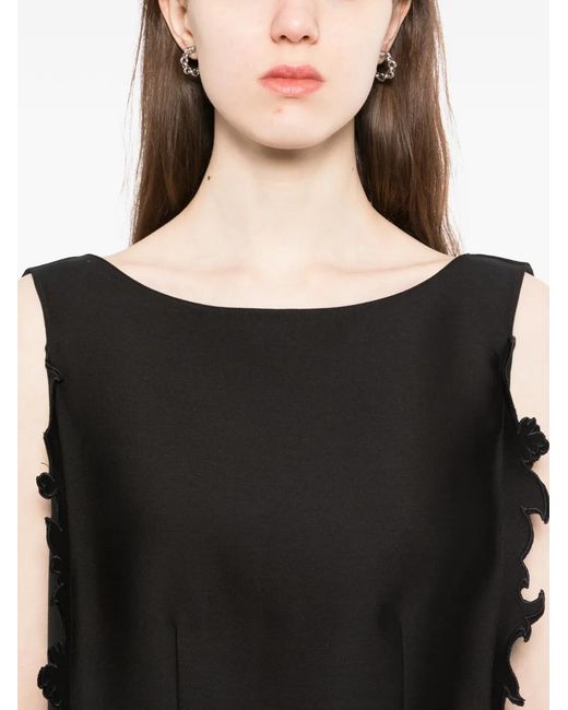 JNBY Black Sleeveless Mini Dress