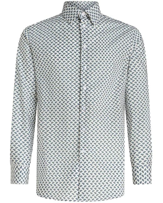 Etro Blue Shirts for men