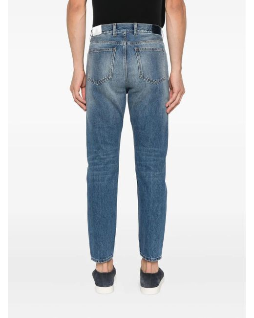 Eleventy Straight Jeans in het Blue voor heren
