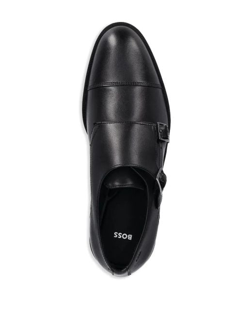 メンズ Boss Tayil モンクストラップ シューズ Black