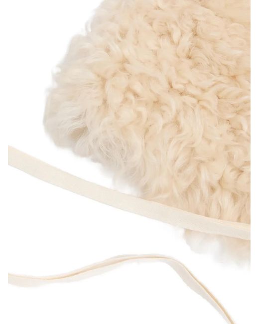 Sciarpa Con Colletto di Ann Demeulemeester in White