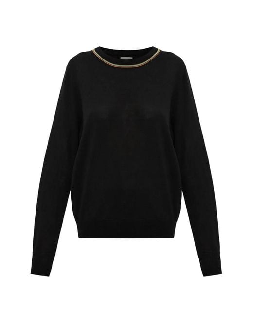 Paul Smith Black Artist Stripe Crew-Neck Sweater