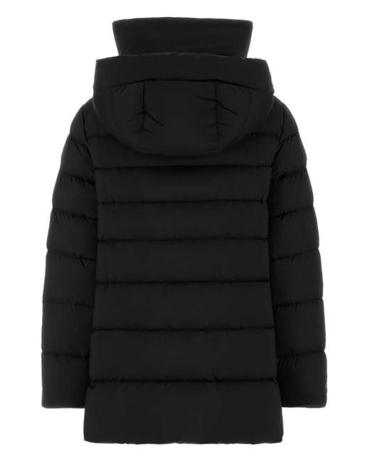 Moorer Black Quilted Down Jacket