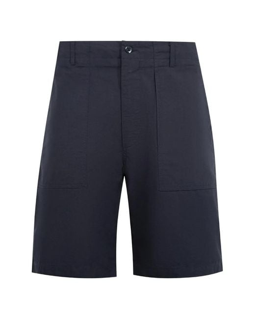 Engineered Garments Blue Fatigue Shorts for men