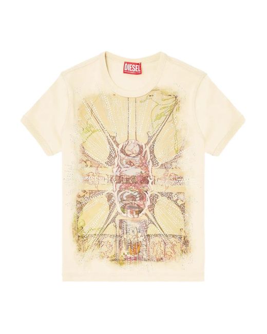DIESEL Natural T-Uncuties T-shirt
