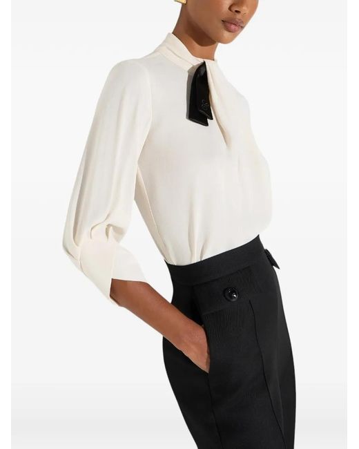 Elisabetta Franchi White Blouse