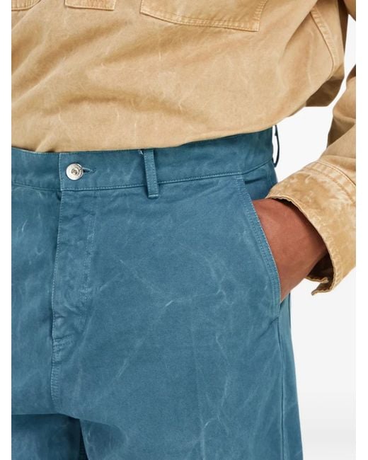 Ferragamo Blue Workwear Trousers for men