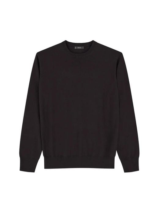 Boggi Black Crew Neck for men