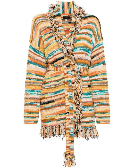Alanui Multicolor Cardigan Cotton, Polyamide, Polyester, Linen