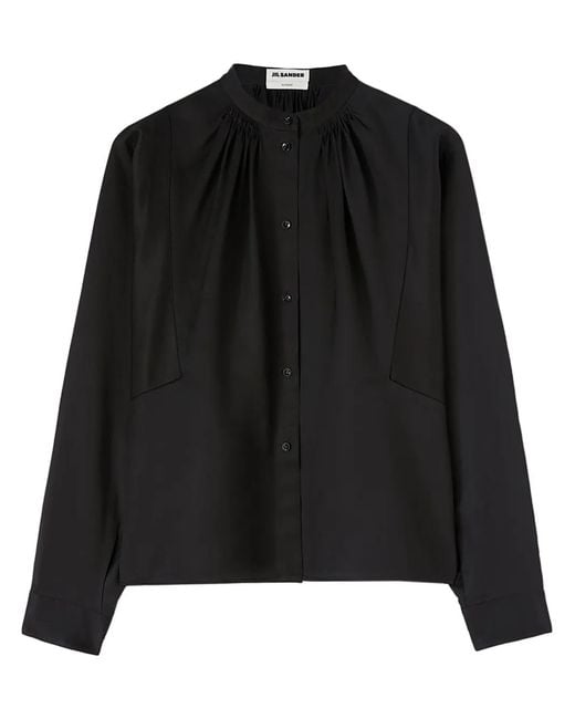 Jil Sander Black Sunday P.M. Long-Sleeve Shirt