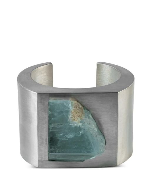 Parts Of 4 Blue Crescent Plane Aquamarine Bracelet