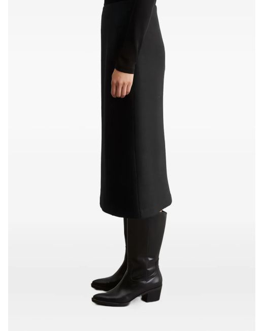 Marc O' Polo Black High-Waisted Pencil Skirt