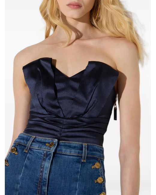 Elisabetta Franchi Blue Haut Gazar