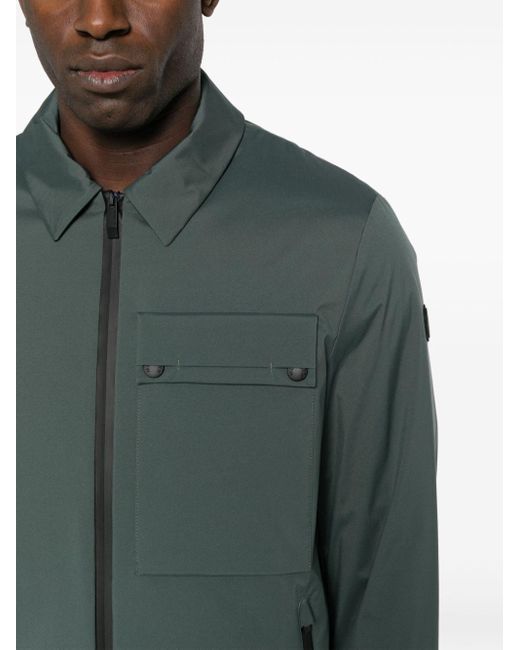 Moncler Green Tortisse Down Jacket for men