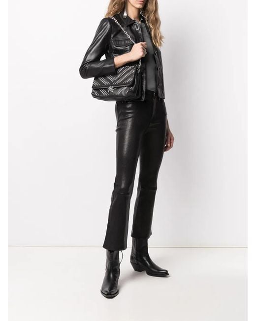 Zadig & Voltaire Black Button-Front Jacket