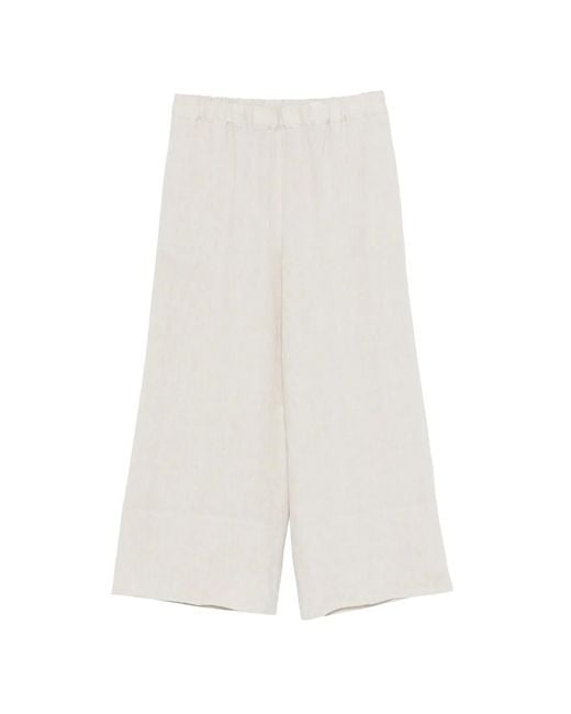 Antonelli Women's White Elasticated Pants