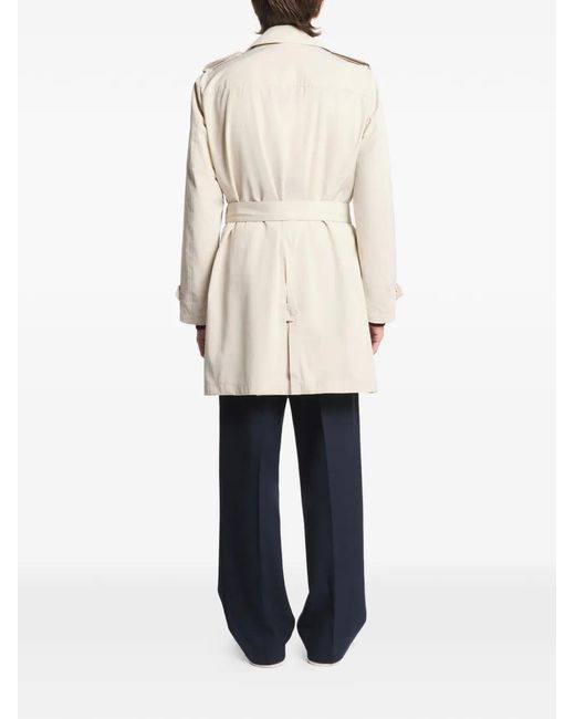 Fay Natural Belted Button Regular Trench Coat for men