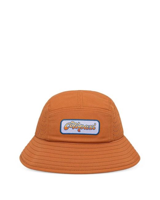 COTOPAXI Orange Fischerhut Mit Logo-Patch