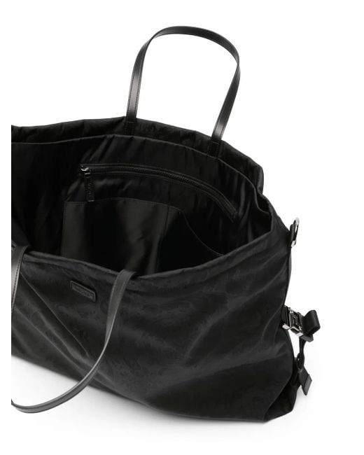 Versace Shopper Mit Jacquardmuster in Black für Herren
