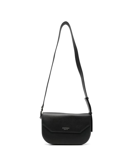 Emporio Armani White 1981 Leather Cross Body Bag