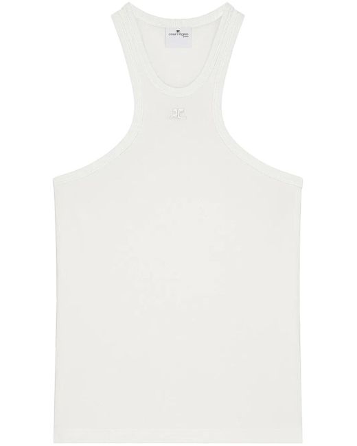 Courreges White T-Shirts And Polos for men
